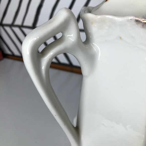 ANTIQUE German Teapot Greiner & Herda - Bavaria Germany - Picture 3 of 10